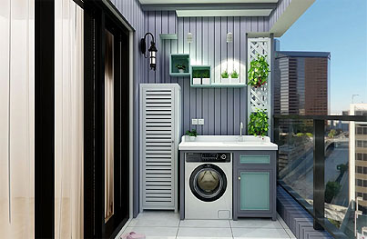 阳台洗衣柜的安装步骤和流程！
